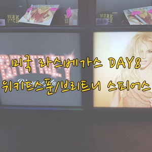  라스베가스 마지막 날, 위키드 스푼먹고 브리트니 스피어스 공연!!