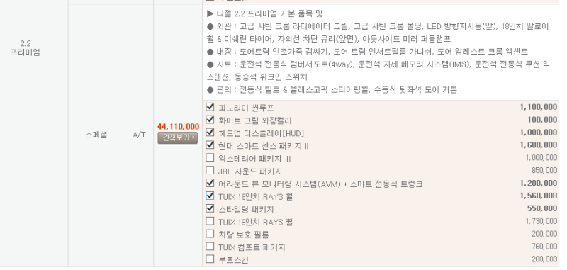 잉여력으로 비교해보는 520d plus vs 그랜저 IG 2.2 : 네이버 블로그
