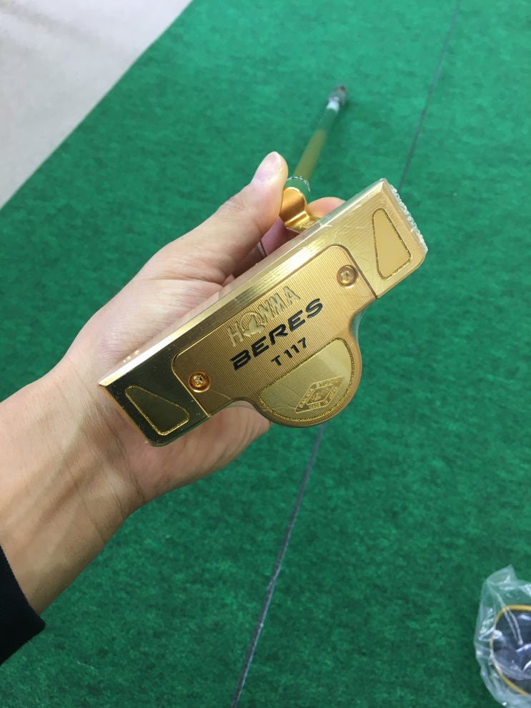  HONMA 혼마 BERES 베레스 T117 5스타 금장 퍼터
