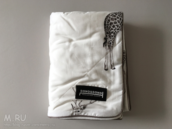 [육아템] 아기이불 도노도노 사계절이불 (레트로애니멀)