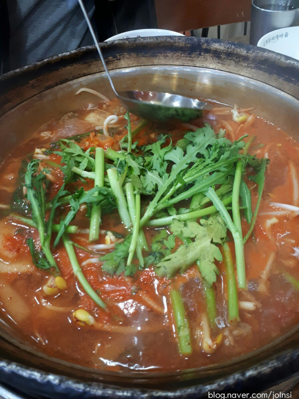 왕십리/한양대 맛집 - 명동찌개마을 동태탕