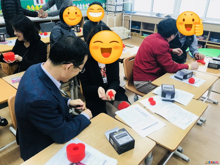  마술강의 ~!! 포항죽장초등학교 선생님들 대상 교육마술