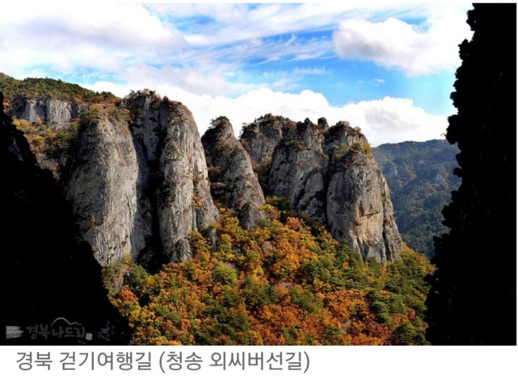  경북, 가을에 걷기 좋은 여행길 추천 5선