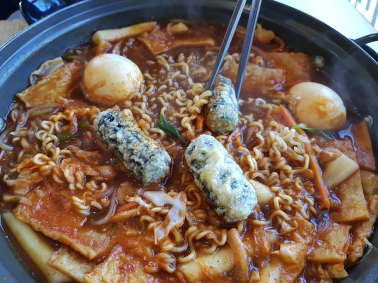  제주맛집 서귀포 서홍동 신당동표즉석떡볶이 제주애떡볶이가