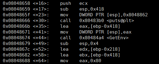 ELF x86 - Stack buffer overflow basic 4 : 네이버 블로그
