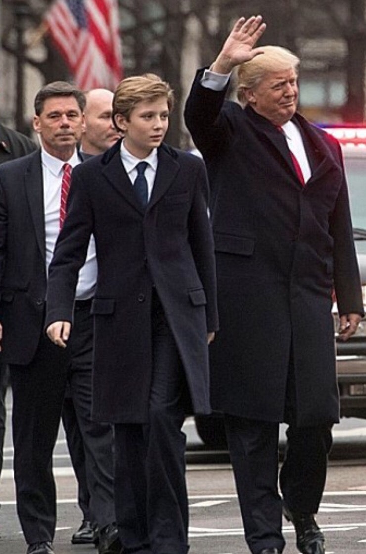 모든걸 다 가진 지구수저, 트럼프 대통령 막내 아들 