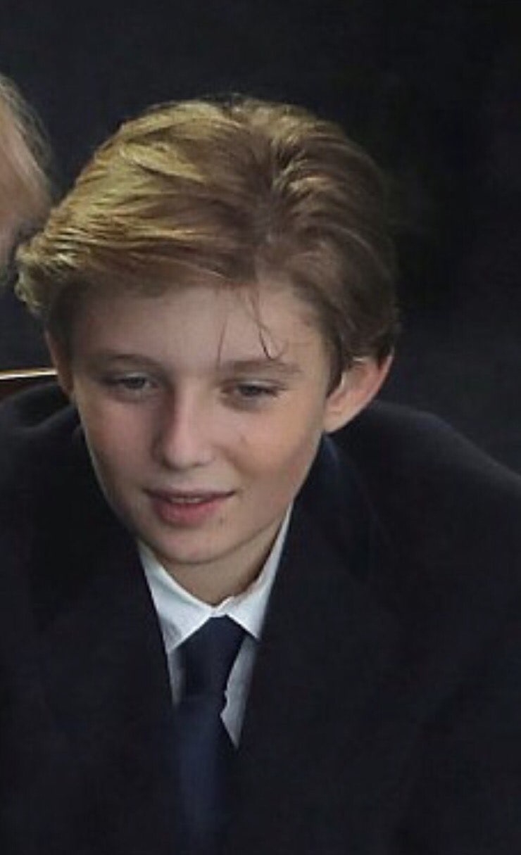 모든걸 다 가진 지구수저, 트럼프 대통령 막내 아들 