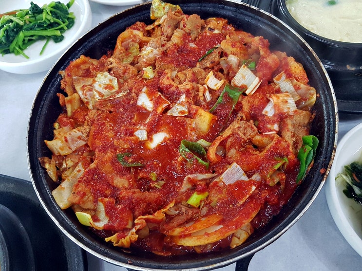  여수 여서동 '미소쌈밥' 제육쌈밥
