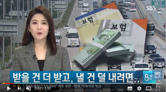 車 사고 보험, 더 받고 덜 내려면... 과실비율 따져라 / SBS 車 사고 보험, 더 받고 덜 내려면... 과실비율 따져라 / SBS