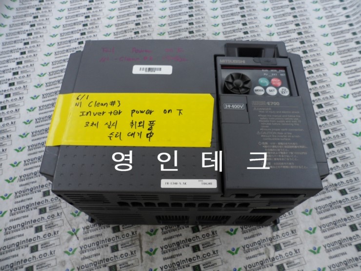  MITSUBISHI INVERTER 미쯔비시인버터 미쯔비시 인버터 FR-E740-5.5K