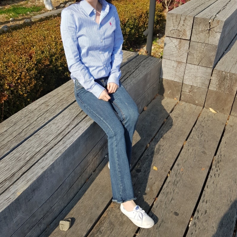 여자청바지 추천 : 닉스 NIX 데님 기모바지 편하고 예뻐요 ♡