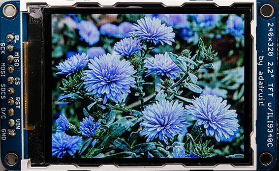 2.2" 18-BIT COLOR TFT LCD DISPLAY WITH MICROSD CARD BREAKOUT 2.2" 18-BIT COLOR TFT LCD DISPLAY WITH MICROSD CARD BREAKOUT