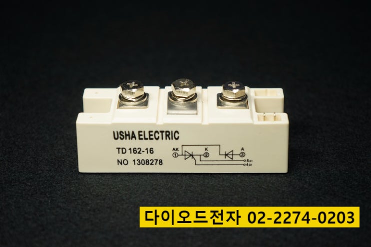  [판매중] TD162-16 / TD200-16 / USHA SCR모듈 THYRISTOR모듈