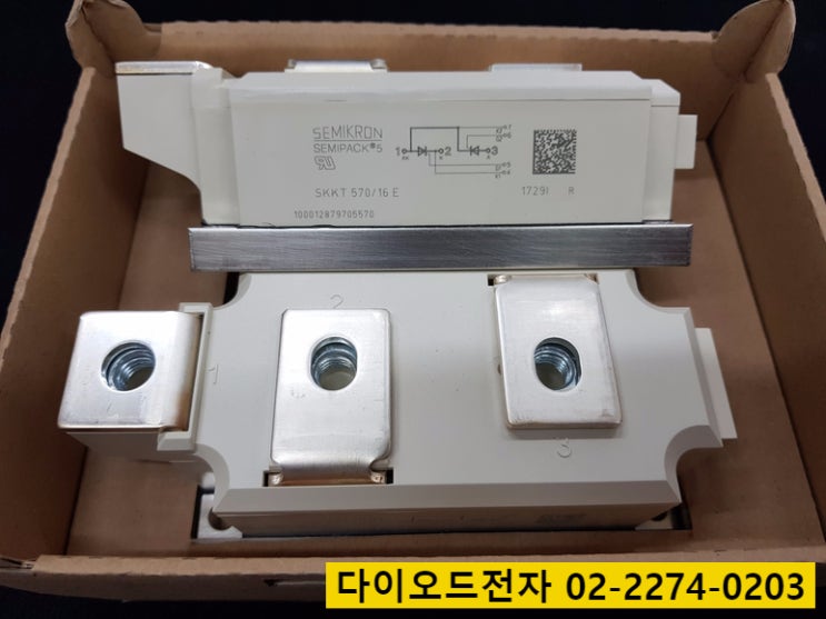  [판매중] SKKT460/16E , SEMIKRON SCR 모듈 THYRISTOR 사이리스터 모듈