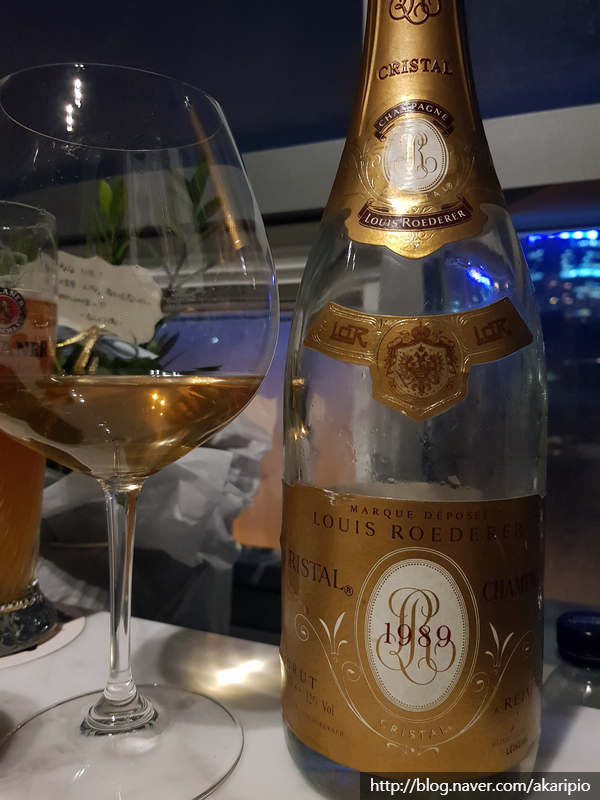  Champagne Louis Roederer, Cristal, Brut, 1989 (루이 로드레 / 뢰더러, 크리스탈 브륏)