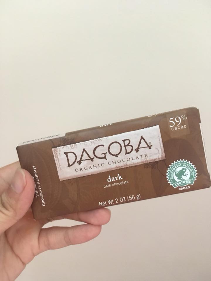 Dagoba Organic Chocolate, 다크 초콜릿, 2 oz (56 g)