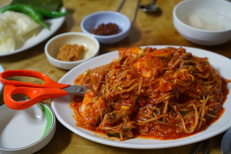  가끔은 양식말고 한식먹기 ㅎ 아구찜은 "부산아구"에서..!