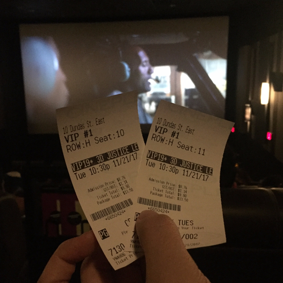  [캐나다생활] 저스티스리그 VIP 3D로 관람