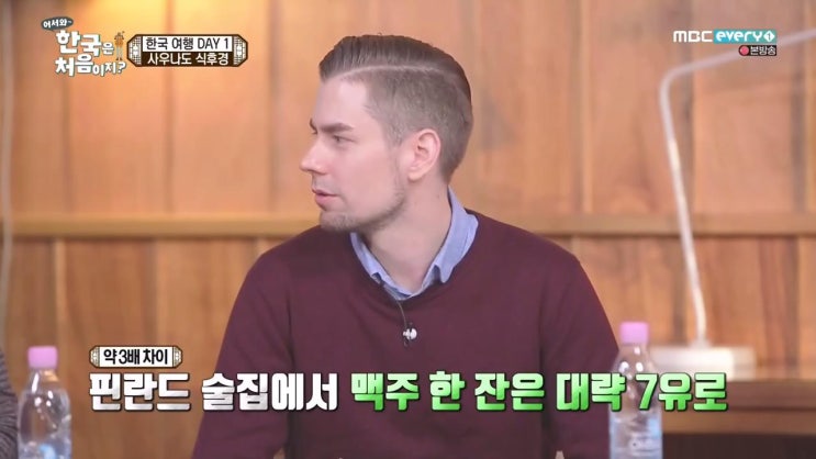  '어서와 한국은 처음이지?' 핀란드편 2부 리뷰