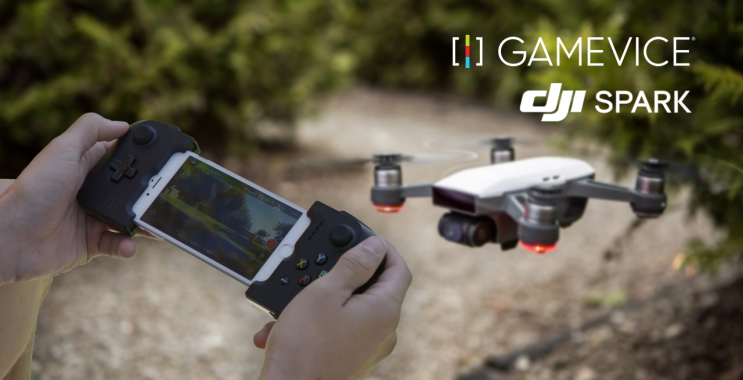게임패드로 DJI SPARK 드론을 조종한다 게임패드로 DJI SPARK 드론을 조종한다