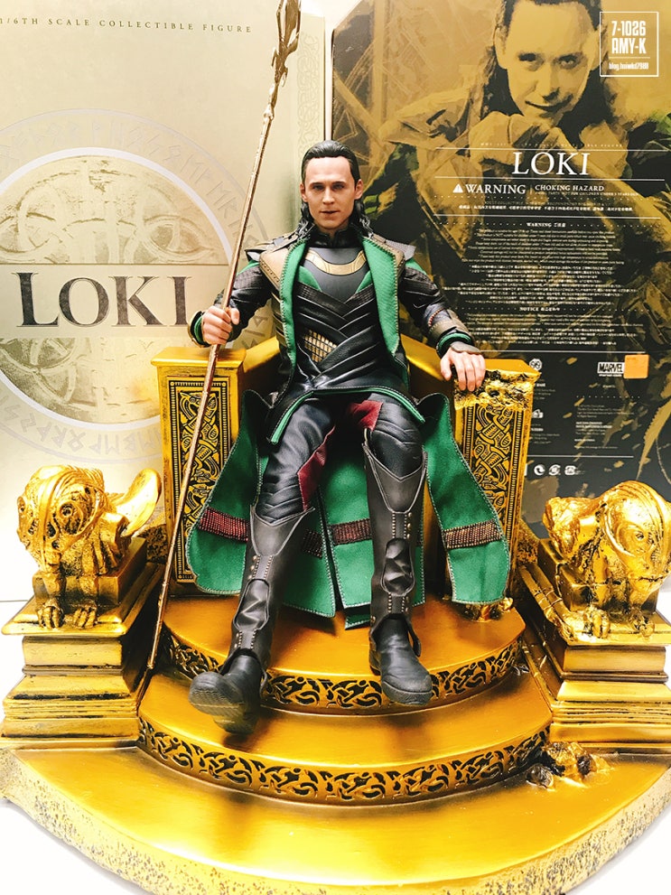  핫토이[Hot Toys] 토르: 다크월드 로키 MMS·231 1/6th Scale 피규어