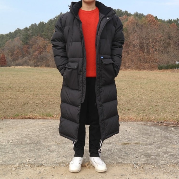  스테레오바이널즈 롱패딩 넉넉한 사이즈 가볍고 따뜻해