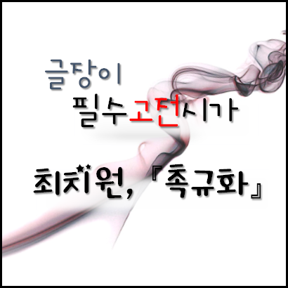  [수능필수작품] 촉규화 - 최치원