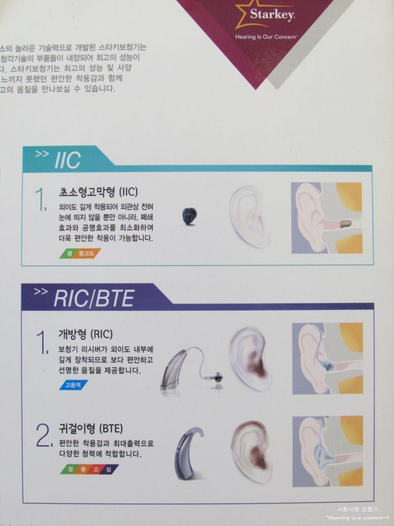대전 굿모닝 보청기 스타키 오픈형 보청기 성능 3