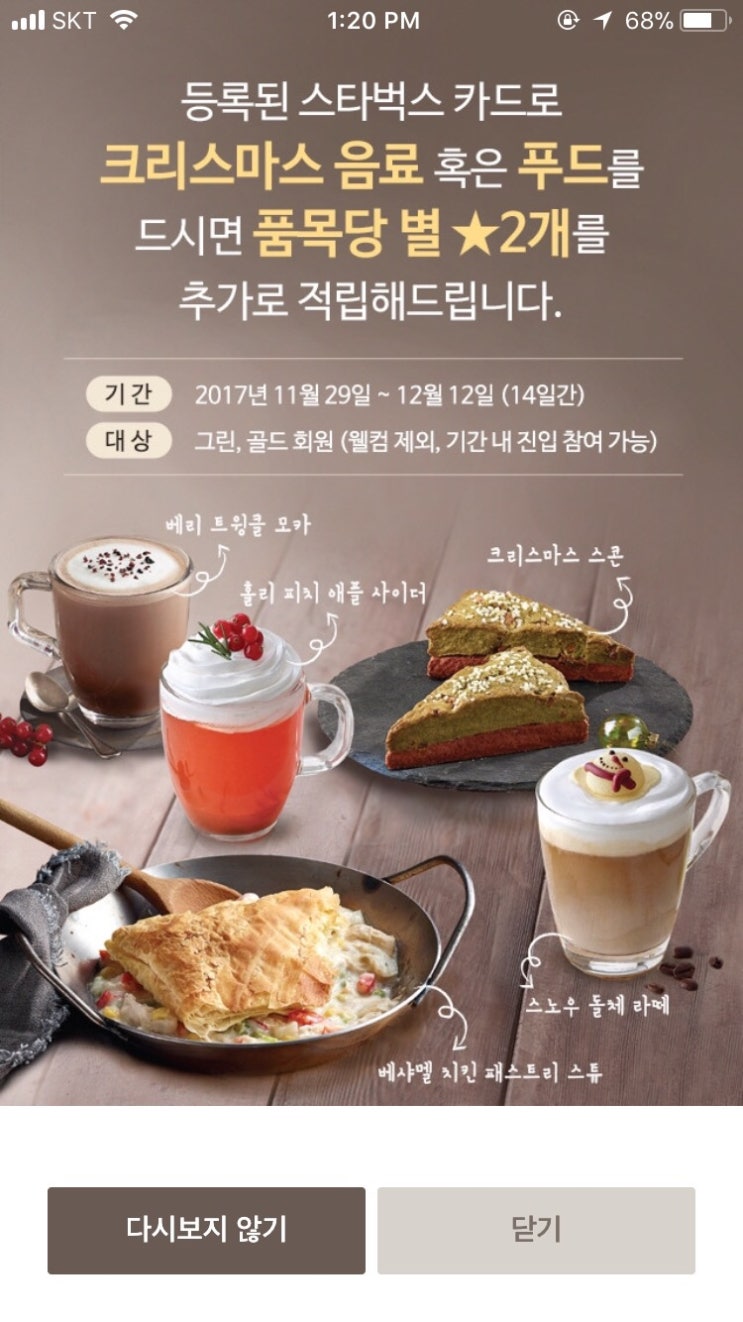  [광주/카페]스타벅스 :: 크리스마스 시즌 푸드, 스타벅스 크리스마스 스콘