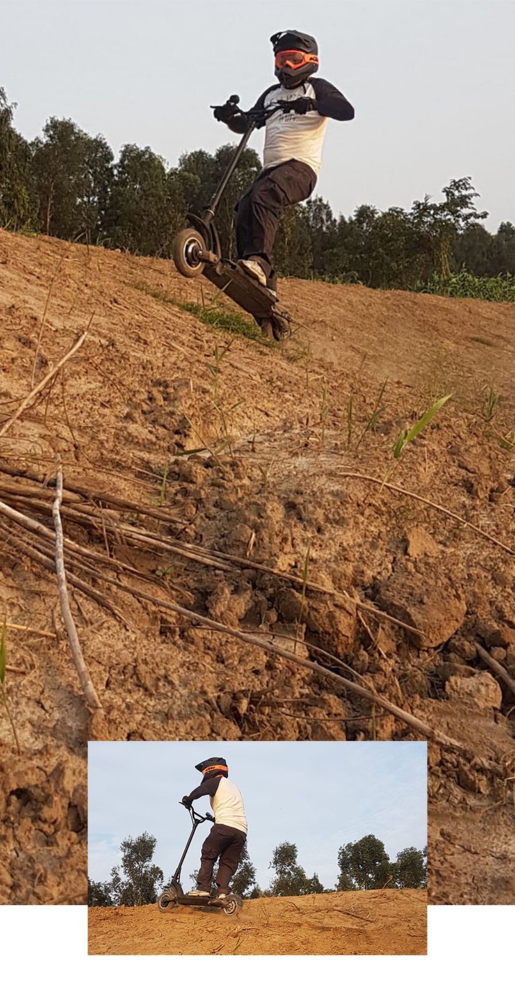 듀얼 전동킥보드의 원조 미니모터스 듀얼트론 : 네이버 블로그