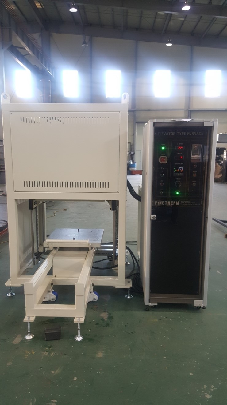  고온 용융로 고온전기로 //Melting Furnace Elevator Type