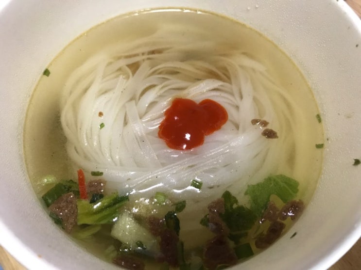 오뚜기컵누들 베트남쌀국수 얌얌한 후기 오뚜기컵누들 베트남쌀국수 얌얌한 후기