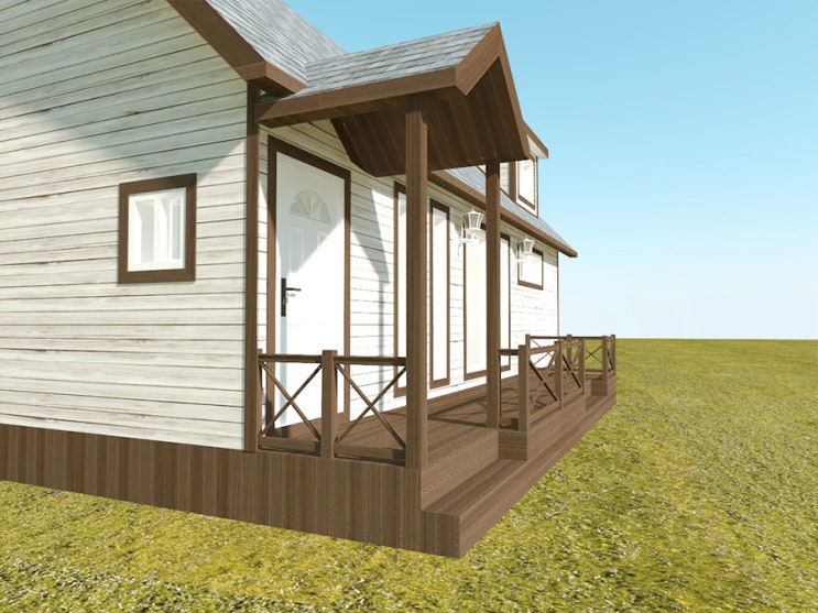 Classic cottage 충남서천군 전원주택 설계 모델링