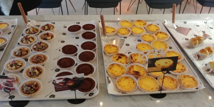  타르타르 강남점 후기, 갓구은 에그타르트 먹는법 디저트추천