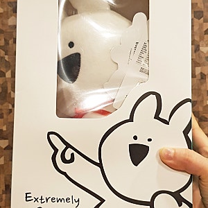 오버액션토끼 슈퍼맨인형 진짜 짱!