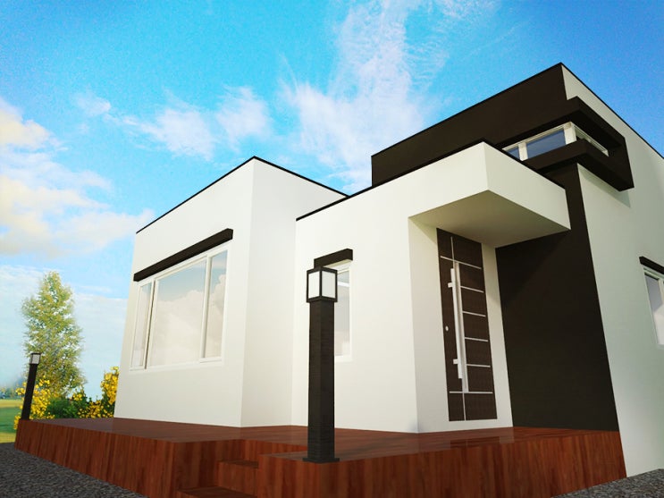  Cottage 전북 익산 전원주택 3D모델링