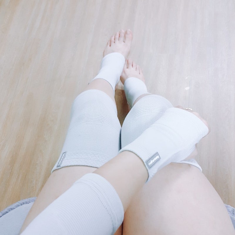 임신을 위한 의료용 압박 스타킹 및 밴드 처방 검토 3