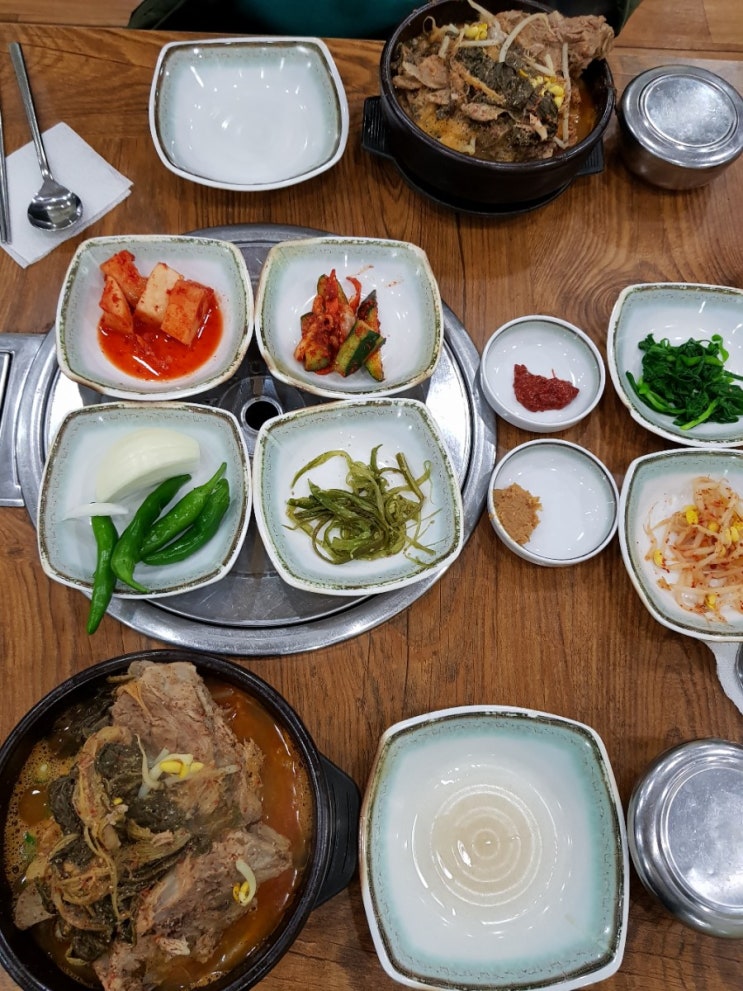  목포맛집 흙감자탕오리탕