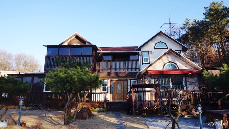  용인 가족펜션 별빛속으로 * 수도권에서 가깝고 낚시 체험 가능한 두창호수 펜션 추천 :)