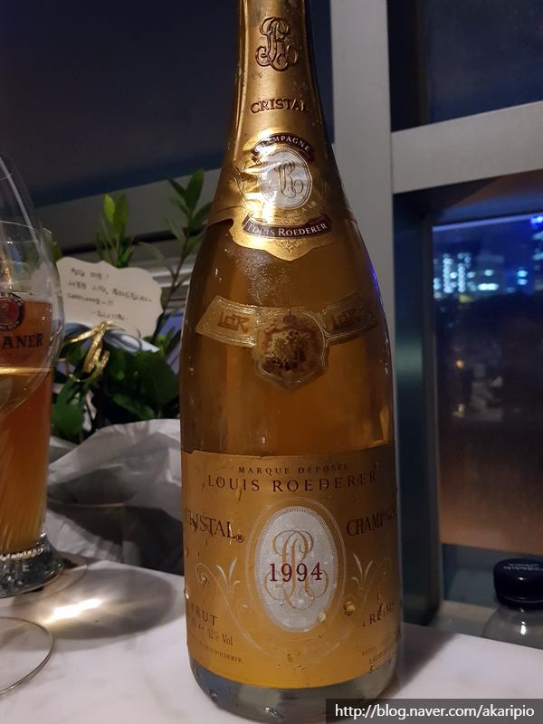  Champagne Louis Roederer, Cristal, Brut, 1994 (루이 로드레 / 뢰더러, 크리스탈 브륏)