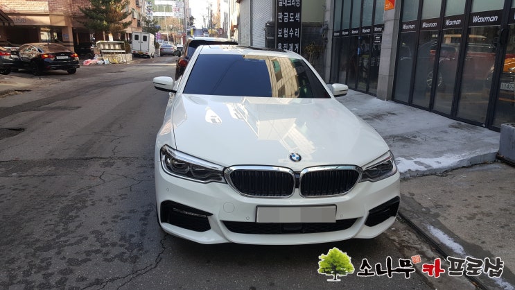  BMW 5시리즈 G30 순정형 하이패스 장착