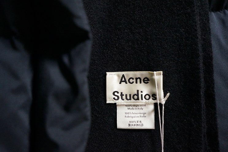  Acne Studios 아크네스튜디오 캐나다 울 머플러 후기