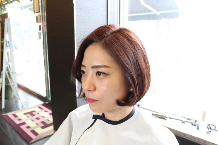  광화문 미용실 단발머리 c컬펌 어떠세요?