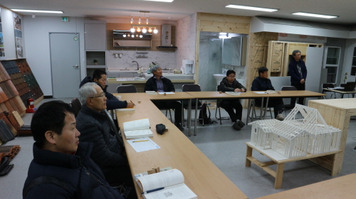  창원 10기 목조건축기술기초과정 개강 현장!!