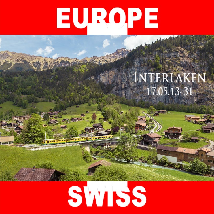 [인터라켄/스위스] 혼자 유럽 자유여행 10일차_오후(뮈렌/김멜발트 하이킹/라우터부르넨/인터라켄 패러글라이딩/체르마트/레지던스 패트리샤)