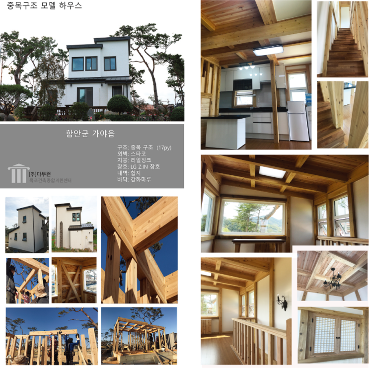  중목구조 모델 House