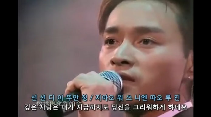 [해외POP] 장국영 월량대표아적심