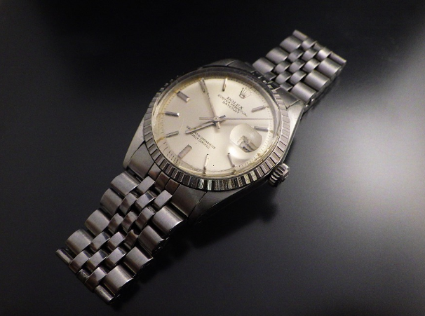  재팬비드 경매대행-롤렉스 ROLEX 데이트 저스트 1603 자동식 3 시리즈 남자 시계 상자 포함