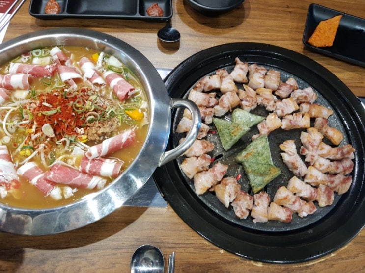  인천부평역맛집 삼겹살전문점 육시리