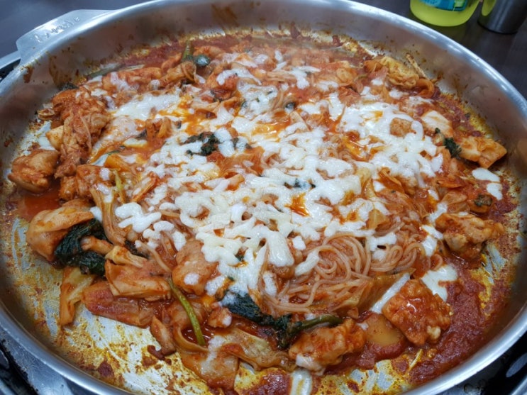 인천 부평시장역맛집 오점오닭갈비전문점